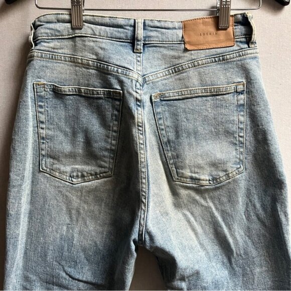 H&M Mom’s denim button fly high waisted jeans Sz 6 - Picture 9 of 13